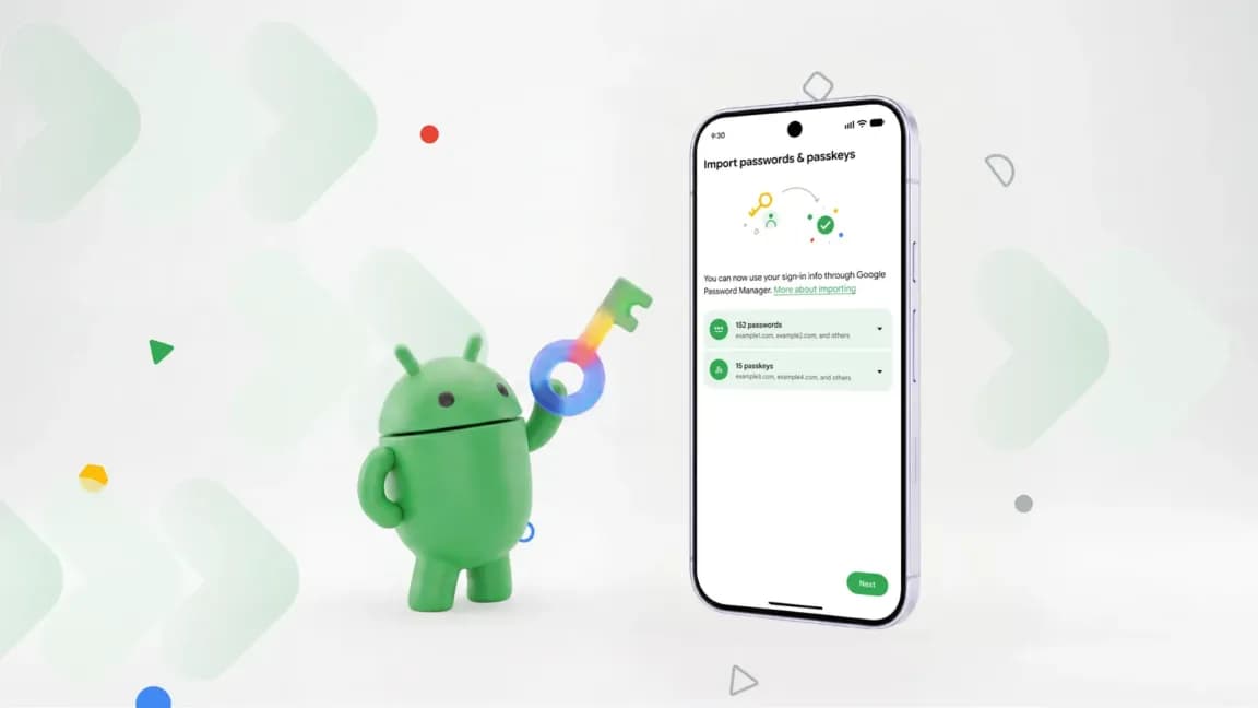 Android Now Lets You Securely Switch Password Managers