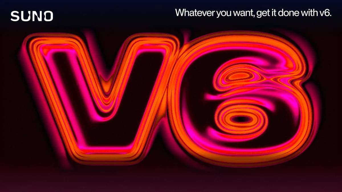 Suno v6 AI Music Model Built With Record Industry Help