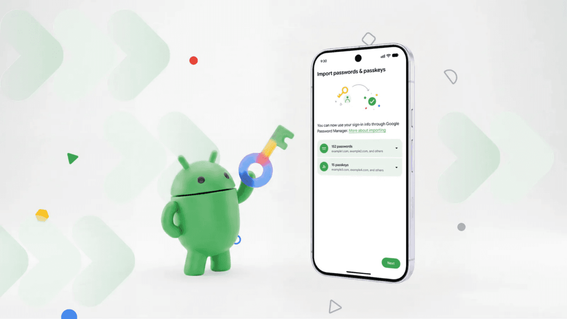 Android Now Lets You Securely Switch Password Managers